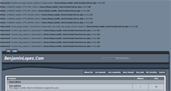 Desktop Screenshot of benjaminlopez.com